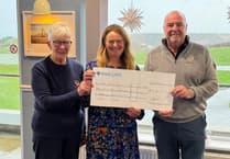 Nefyn Golf Club's generous donation to Guide Dogs