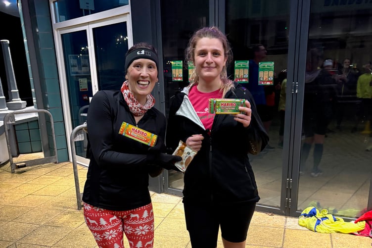 Second prize went to Kirsten and Chelsey