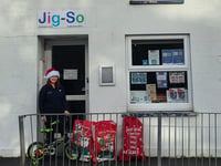 Welsh Water staff donate toys to Cardigan children's centre