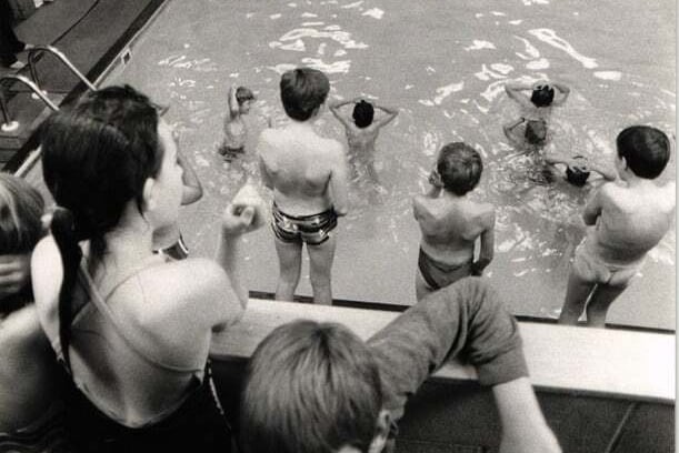 Pwll nofio Llangrannog, 1970au