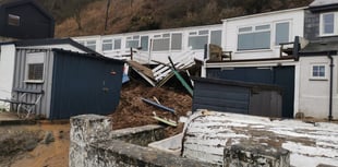 Nefyn beach properties hit by landslide