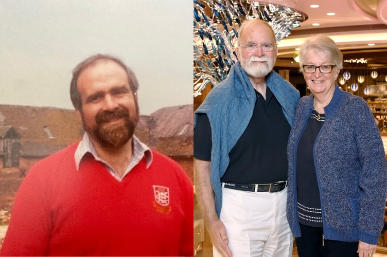 John Holmes and his wife Hazel