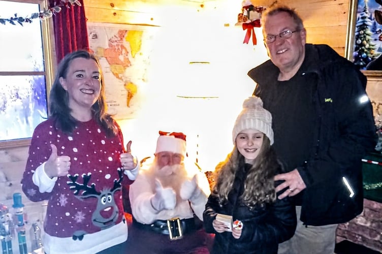 We had an amazing time at the market, meeting the elves, travelling in the elevator, and meeting Father Christmas