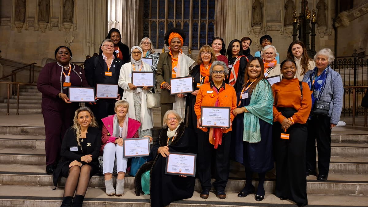 Domestic abuse project wins award at UK parliament | cambrian-news.co.uk