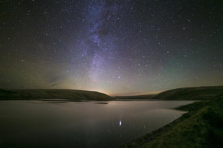 The Elan Valley at night. Photo: Sam Price