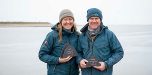 Kate and Dan Stevens win 'Volunteer of the Year' award