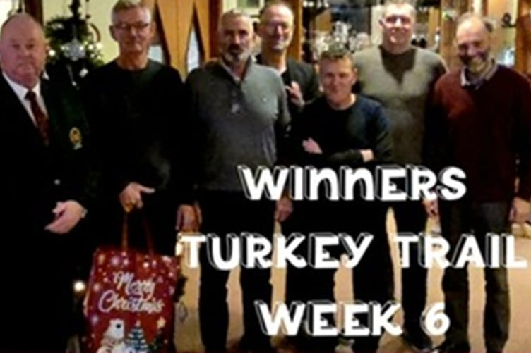 Turkey trail week 6 winners