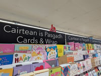 Scottish Gaelic used instead of Welsh signage in mid Wales Co-op