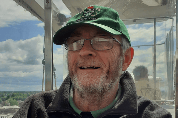 Aberystwyth Town club stalwart Steve Moore