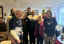 Over 50 people came together to celebrate Christmas at Aber cafe