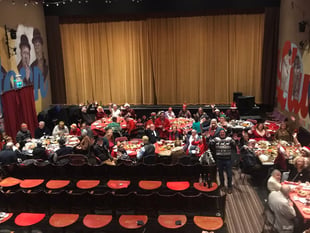 Over one hundred people attend community Christmas in Tywyn