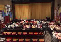 Over one hundred people attend community Christmas in Tywyn