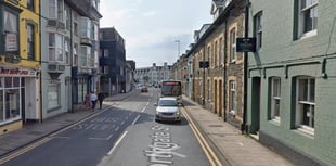 Man arrested after woman hit by car in Aberystwyth town centre