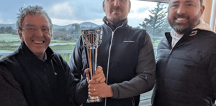 Owain wins Rhydyclafdy Open at Pwllheli Golf Club