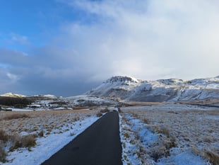 Buses cancelled across mid Wales following huge snowfall