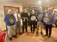 Borth Golf Club's Christmas awards honour winners