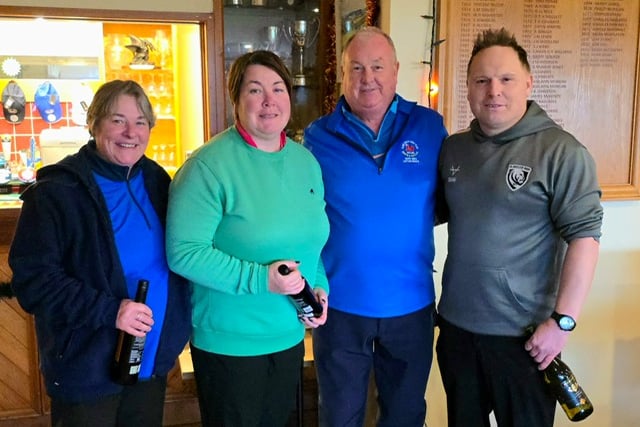 Captain’s Christmas Charity Competition winners