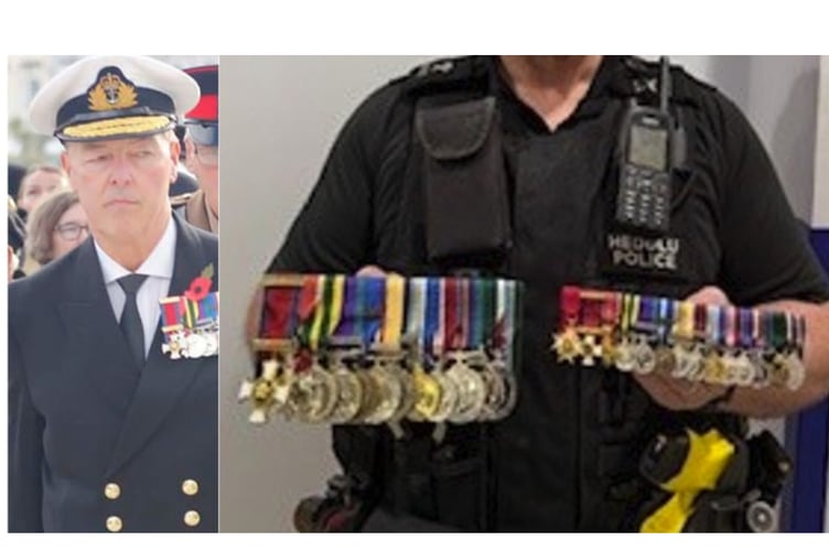 Medals Harlech Remembrance Llandudno