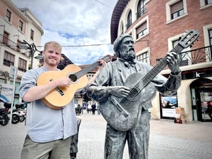 Gwynedd singer Gwilym Bowen Rhys explores Basque culture in new series