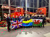 Firefighters support emergency support convoy to Ukraine