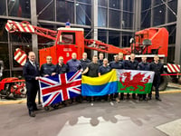 Firefighters support emergency support convoy to Ukraine