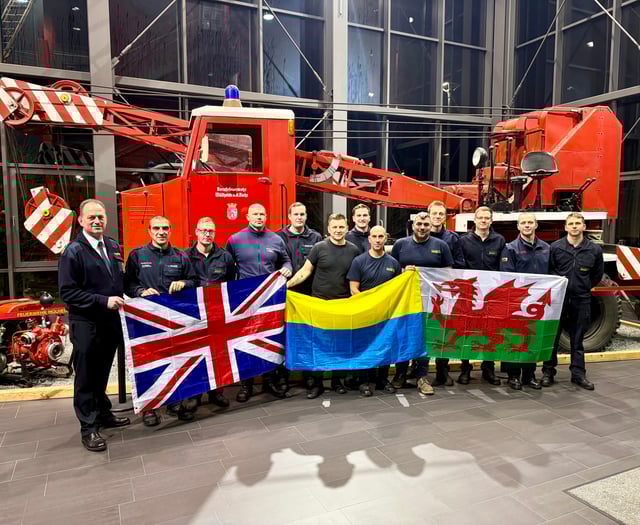 Firefighters support emergency support convoy to Ukraine