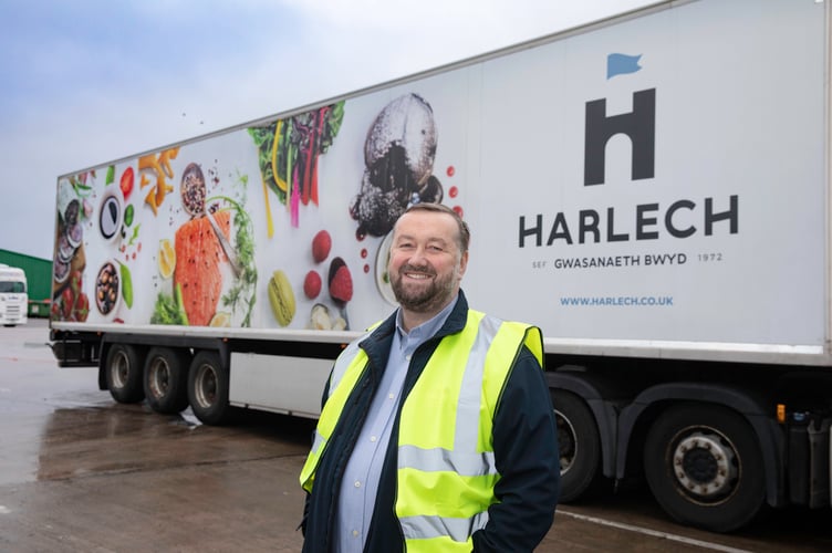 Mark Lawton Managing Director of Harlech Foodservice Ltd