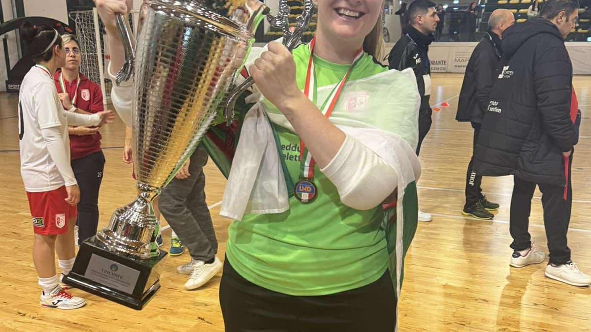 Sardinia success for keeper Alice Evans