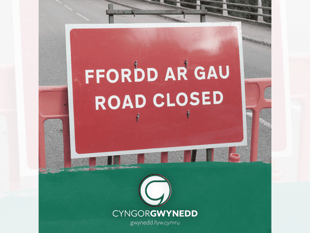 Road closures in Gwynedd announced