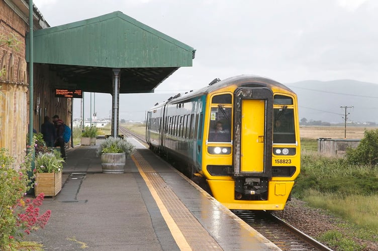 Borth railway station