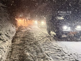 Ice warning issued across Wales as residents struggle to get home