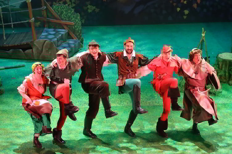 Robin and his Merry Mob. Photo: Grey Feather Photography