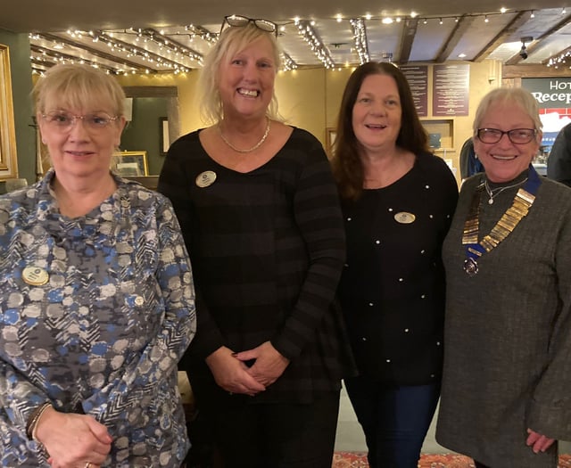 Tywyn Inner Wheel supports Ty Gobaith and local gym initiative