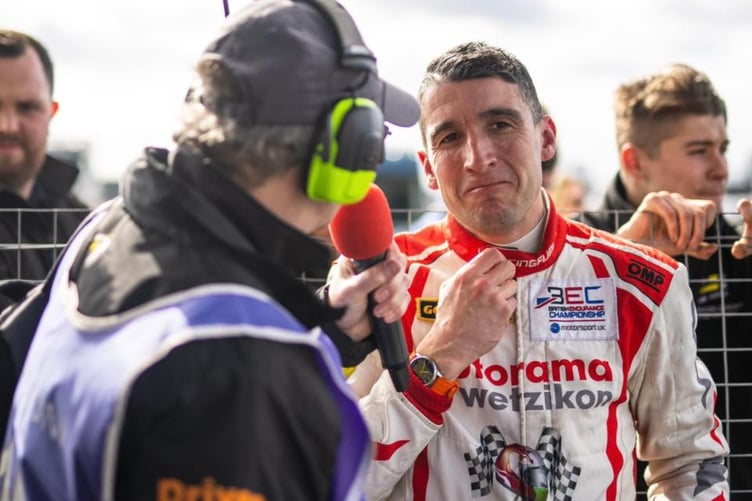 Carmarthen’s Rhys Lloyd is competing in the Dubai 24hr Race at the weekend