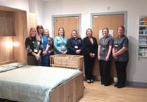 Generous grant from local group funds bed for bereaved parents at Glangwili Hospital