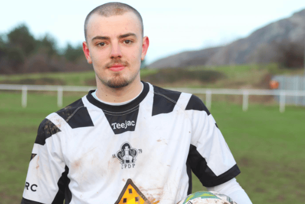 Cian Pritchard scored a hat-trick for new club Pwllheli