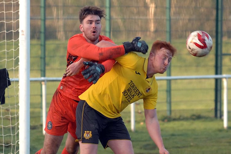 Gerwyn Williams scored a second hat-trick in two games for Dolgellau (Photo: Rod Davies)