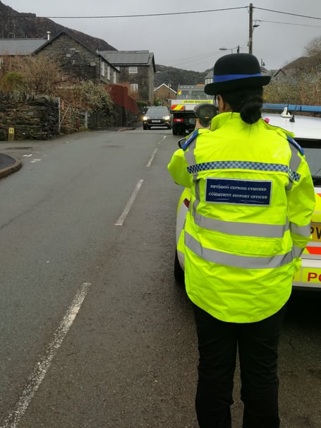 NWP Gwynedd South have stepped up speed checks in Blaenau
