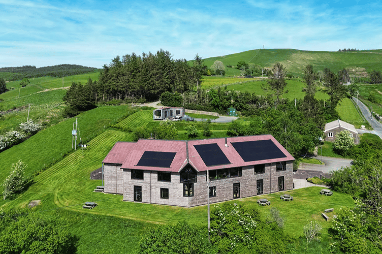 The Lodge in Staylittle is getting an air source heat pump to improve energy efficiency.