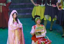 Cambrian News and Aberaeron Harbour Scheme feature in Robin Hood pantomime