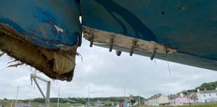 Sailor speaks out after boat wrecked during Aberaeron harbour works
