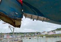 Sailor speaks out after boat wrecked during Aberaeron harbour works