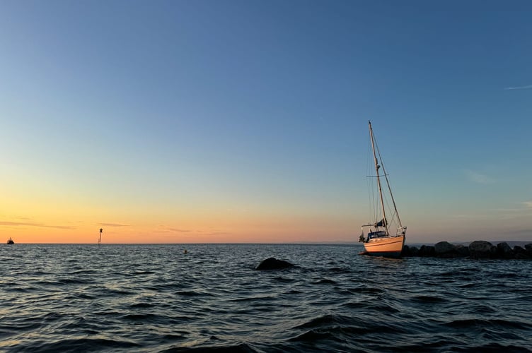 New Quay RNLI came to help Martin, who was stranded on 20 June, 2024.