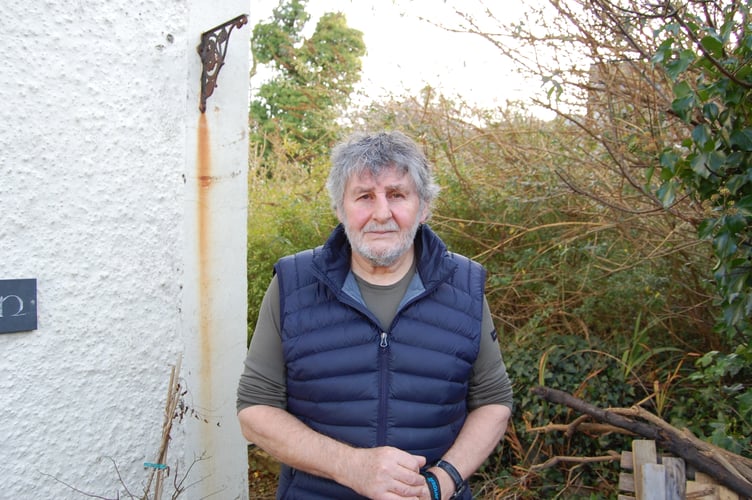 Mick Fothergill and his neighbours became known as the 'Talybont Floodees'.