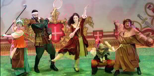 Robin Hood cast shine in Aberystwyth's captivating panto