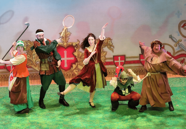 Robin Hood cast shine in Aberystwyth's captivating panto