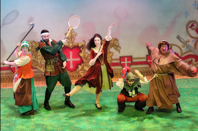 The Wardens' pantomime, Robin Hood. Photo: Grey Feather Photography