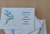 NHS charity funds forget me not seeds for bereaved families
