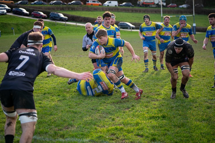 Steff Jones scored two tries for Aberaeron