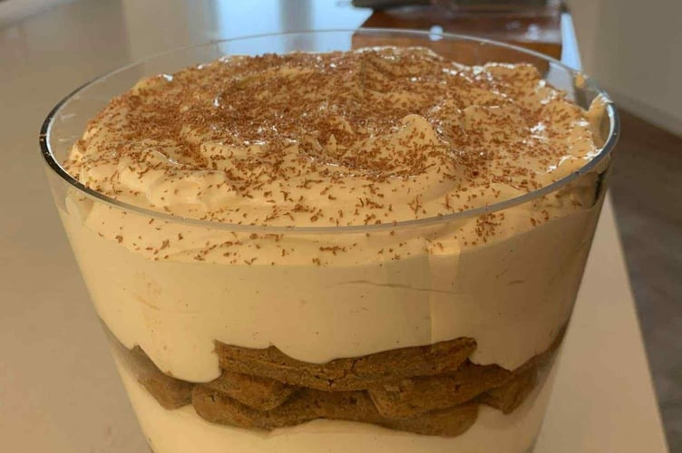 "Well, that's the most expensive Tiramisu my family has ever eaten!"